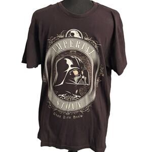 Star Wars Darth Vader Imperial Stout Short Sleeve T-Shirt Men's‎ Size Medium